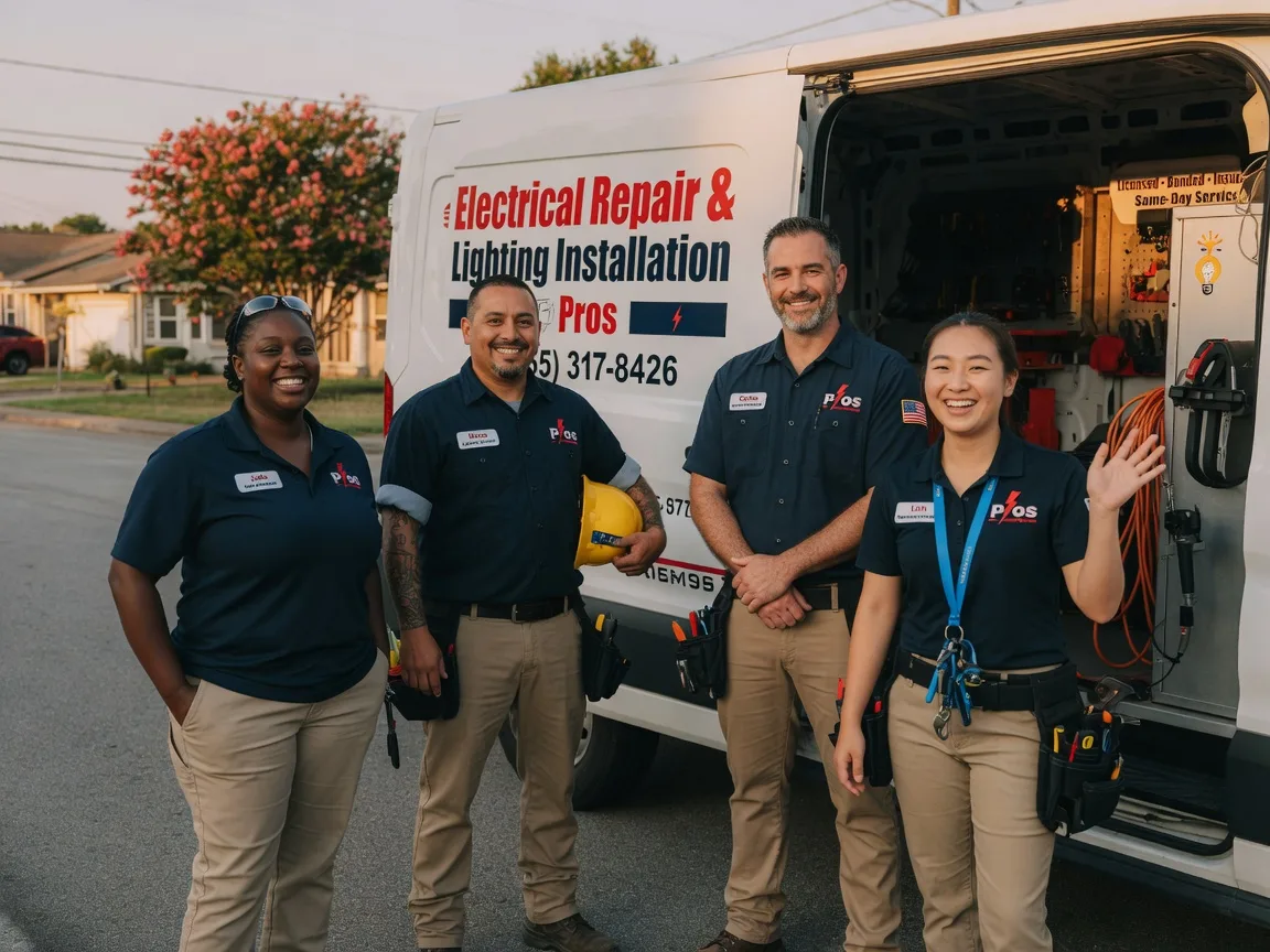 Licensed Electrician company in Blossom, TX